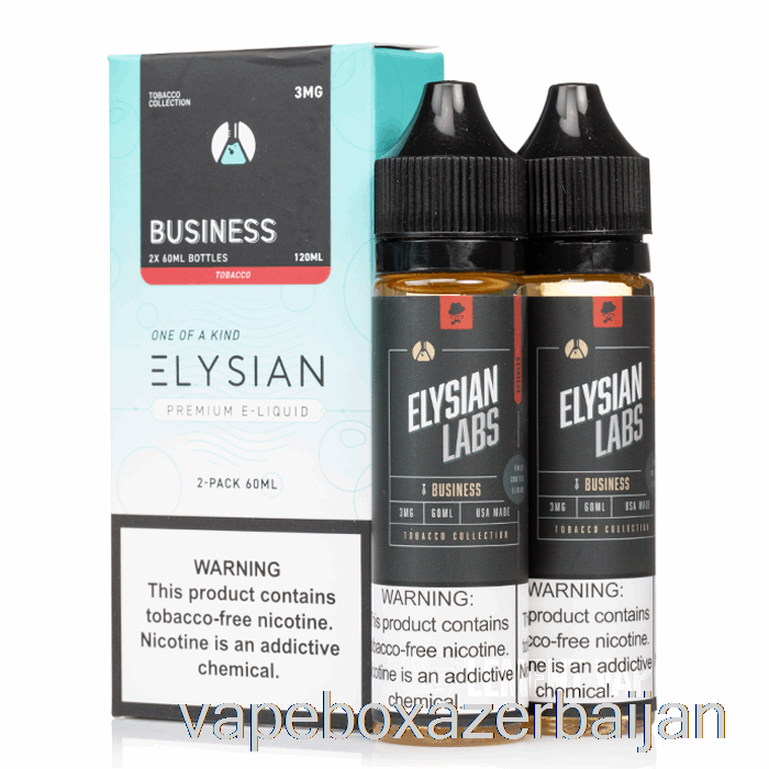 Vape Box Azerbaijan Business - Elysian Labs - 120mL 6mg